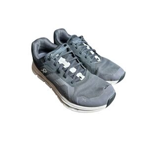 On Cloud‎ Cloudrunner Athletic Shoes Running Black/White/Gray Men's 8.5 #S99-0